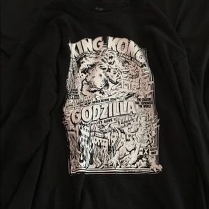 Long sleeve King Kong brandy top
